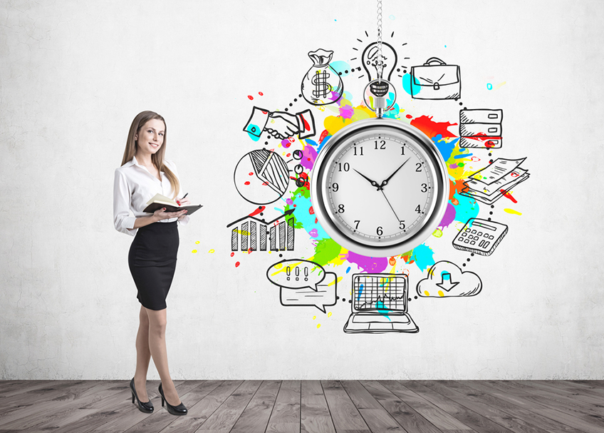 clock with animations